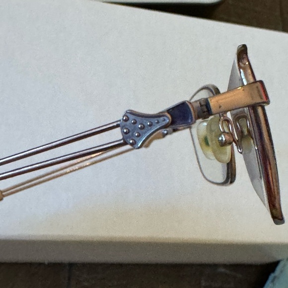 Bulova Rose Gold Rectangular Glasses - Picture 7 of 7